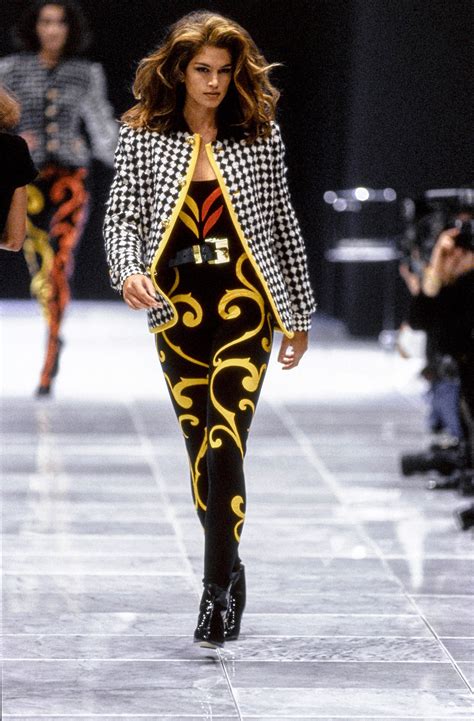 Versace runway show 1991